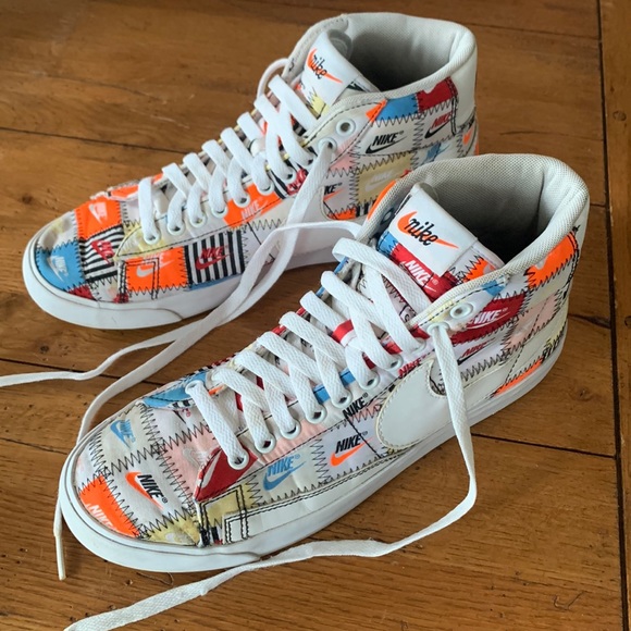 nike blazer mid 77 patchwork